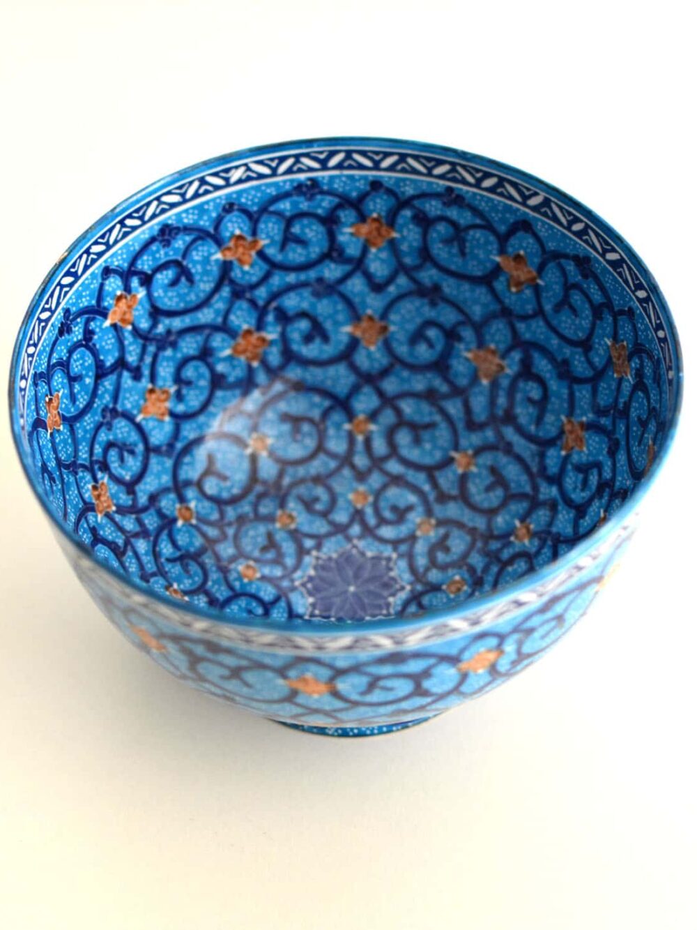 High Quality Small Bowl, Persian Enamelled (MinaKari) Hand painted Artwork, Best Persian Handmade Gift, Enamelled Copper Bowl.