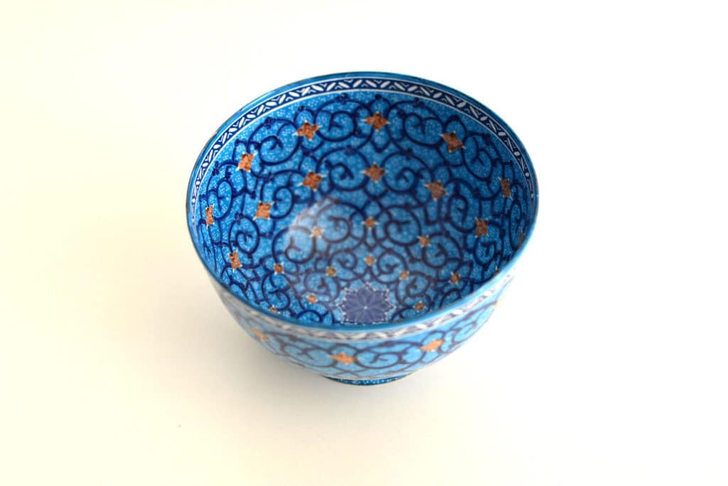 High Quality Small Bowl, Persian Enamelled (MinaKari) Hand painted Artwork, Best Persian Handmade Gift, Enamelled Copper Bowl.