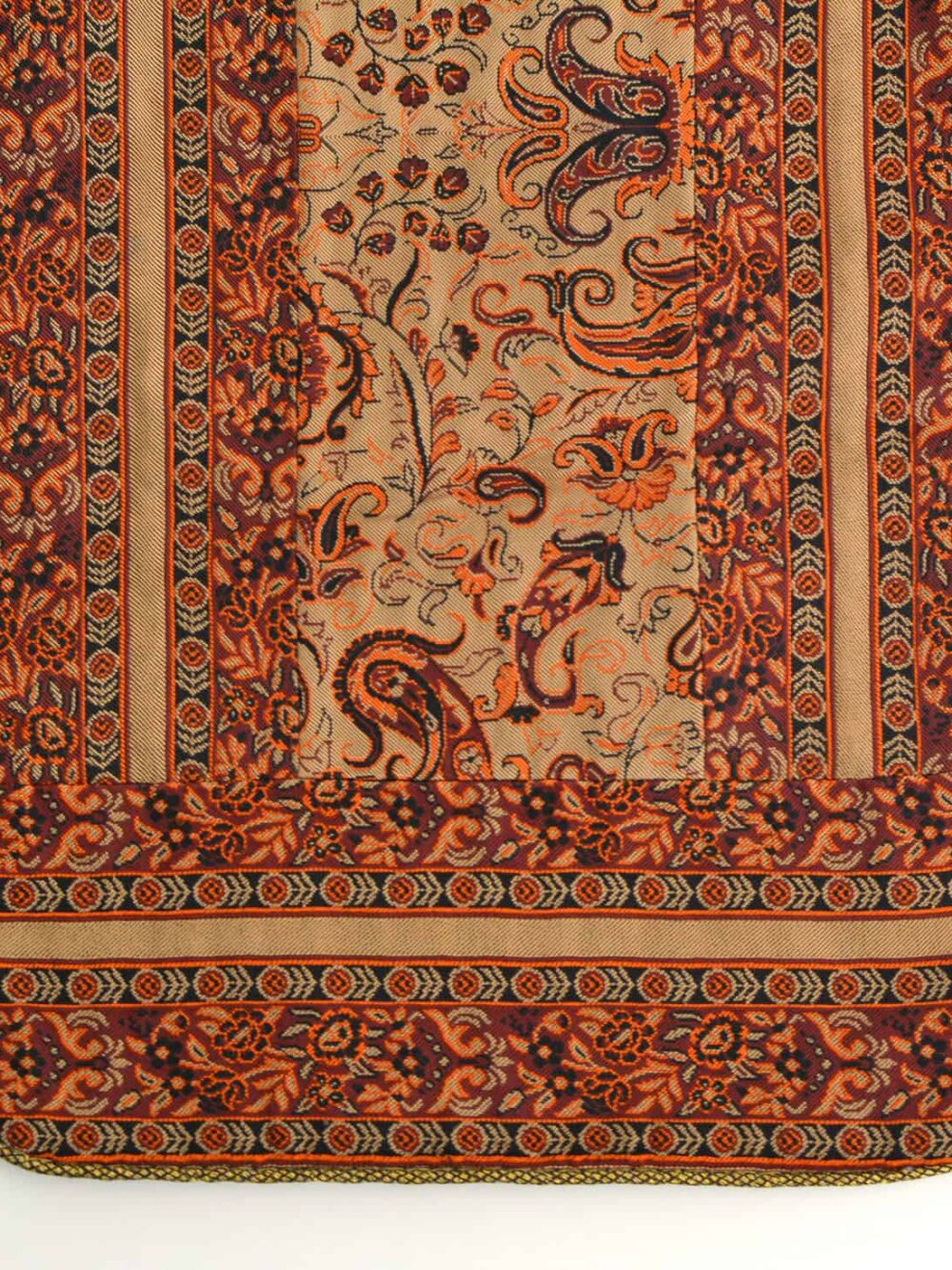 orange and cream Termeh runner
