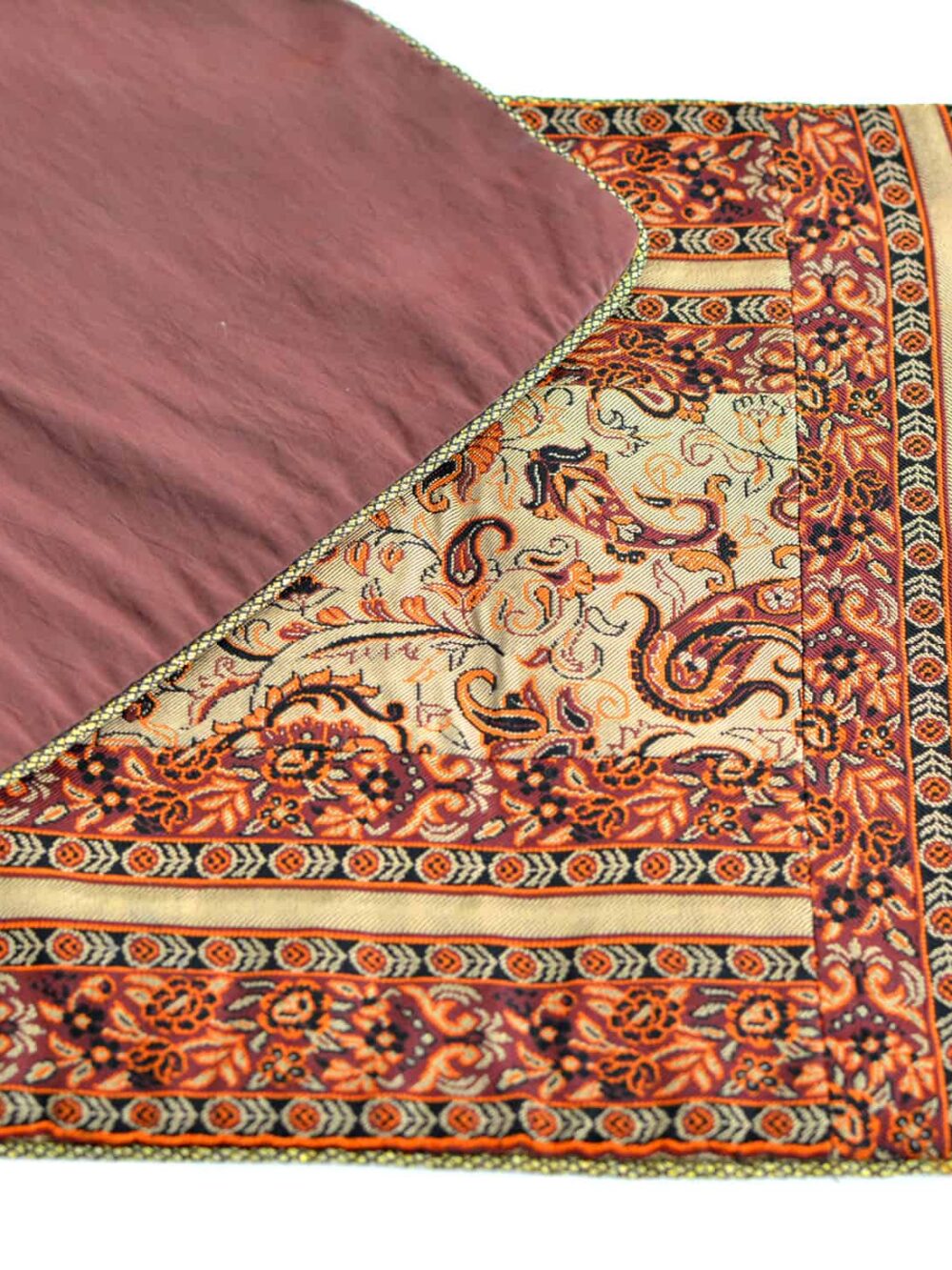 orange and cream Termeh runner