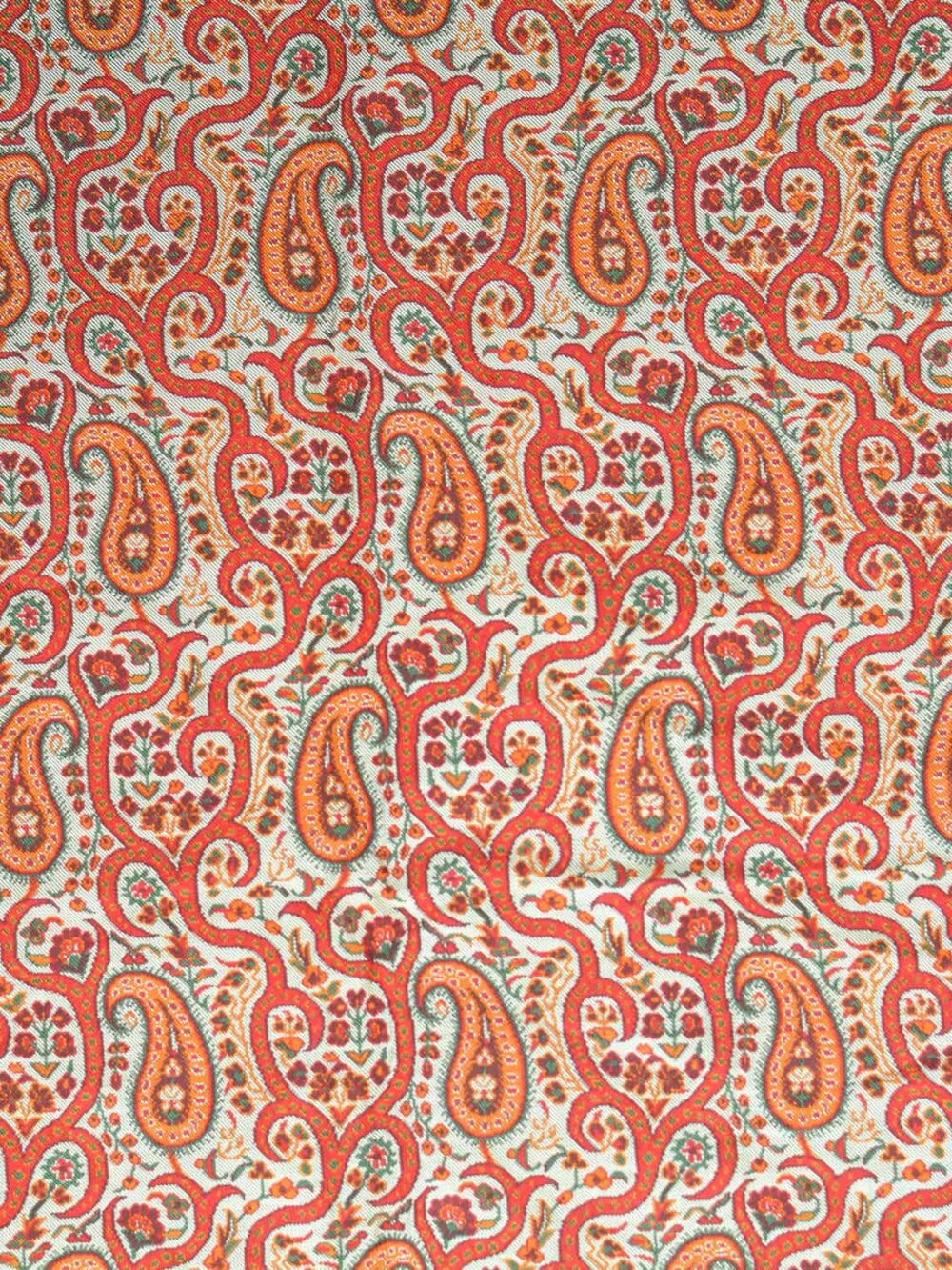 cream and red large tablecloth