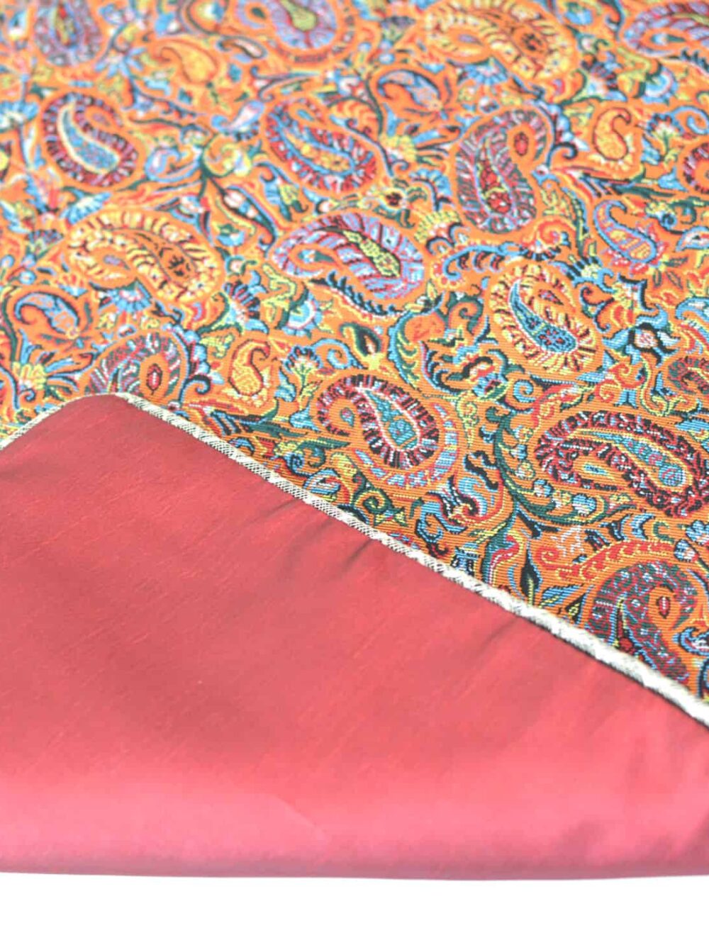 orange square Termeh tablecloth