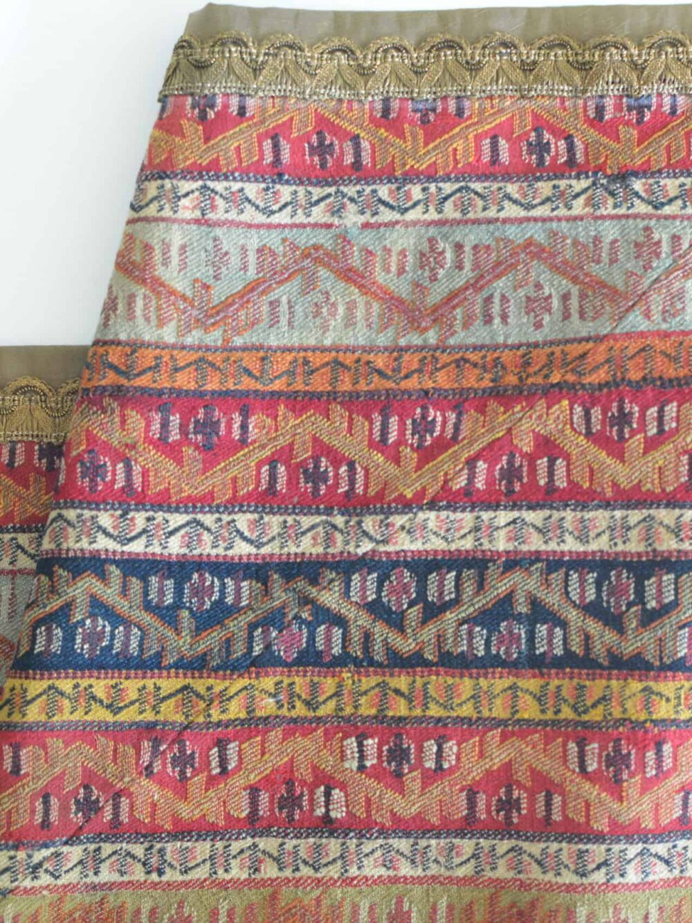 Vintage Termeh (Persian Fabric) Runner from the 1800s