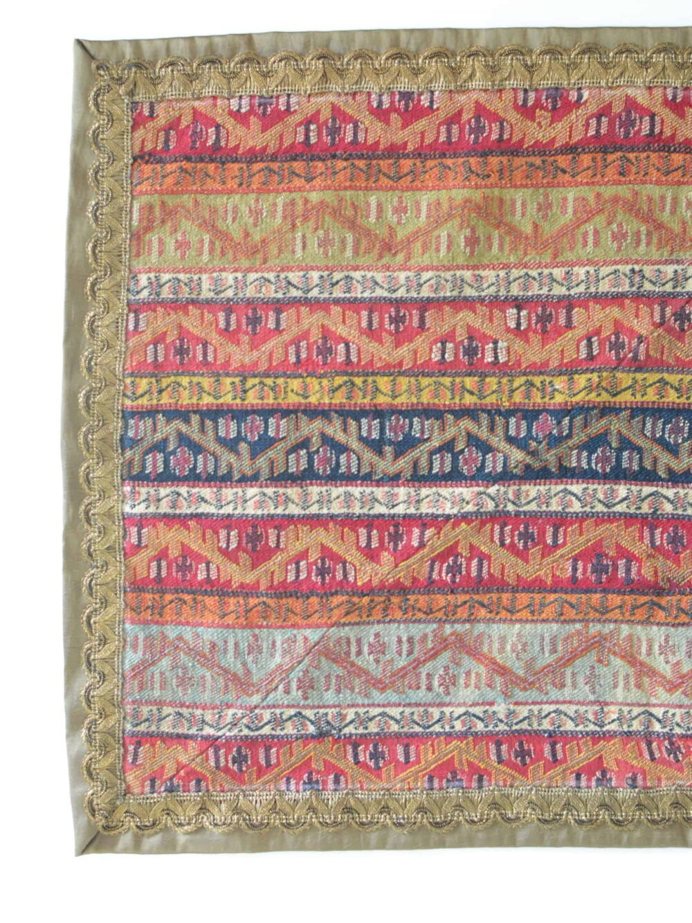 Vintage Termeh (Persian Fabric) Runner from the 1800s