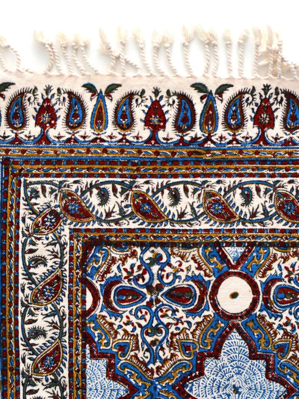 Hand Blocked Print (Ghalamkar) Tablecloth