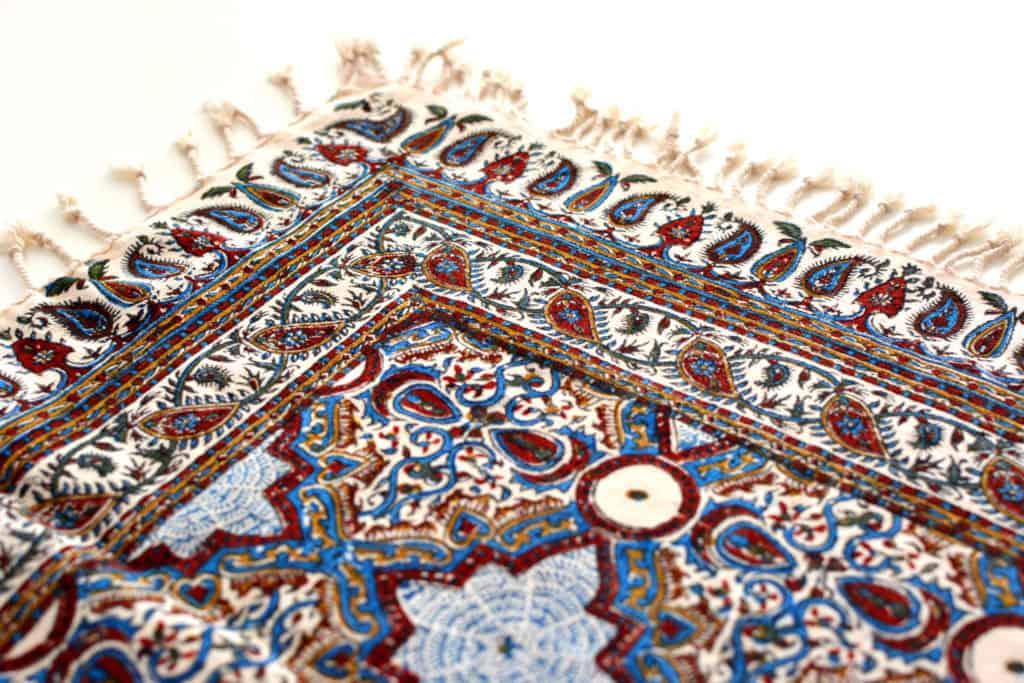 Hand Blocked Print (Ghalamkar) Tablecloth