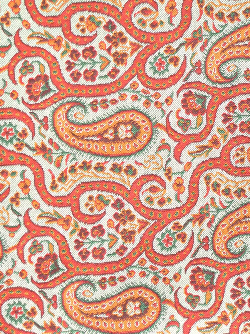 cream and red runner tablecloth