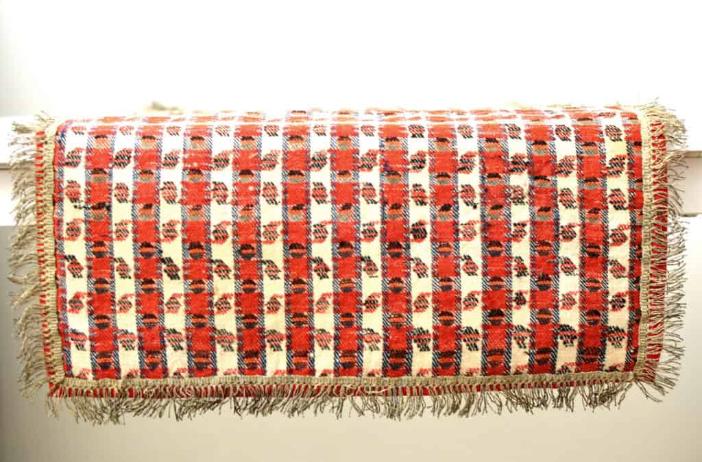 Vintage Termeh (Persian Fabric) Runner from the 1800s