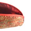 Red Termeh (Persian Fabric) Zipper Pouch Bag