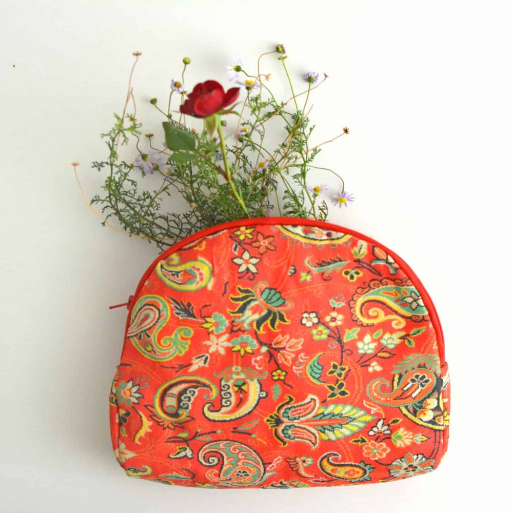 Red Termeh Pouch Bag