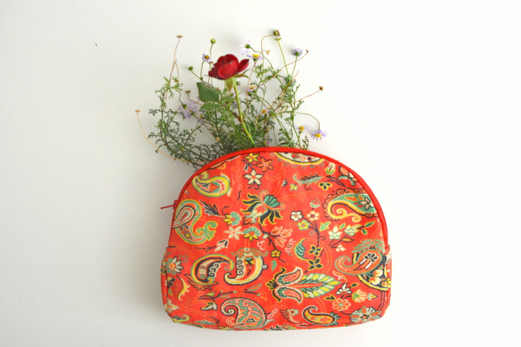 Red Termeh Pouch Bag