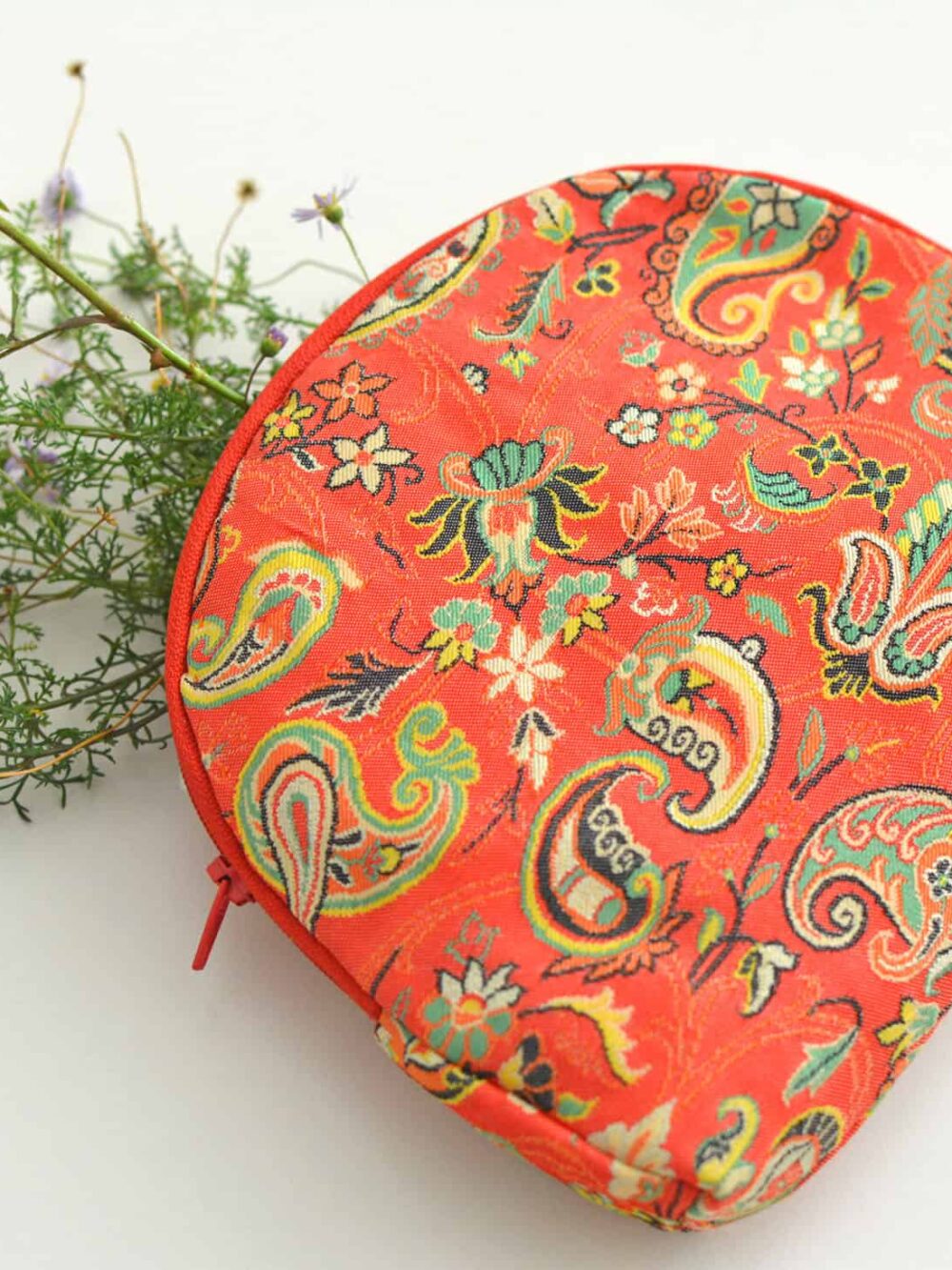 Red Termeh Pouch Bag