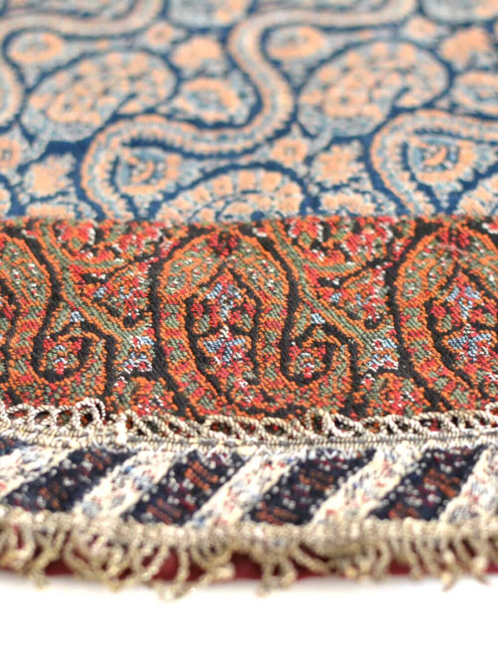 Vintage Oval Tablecloth from 1800s