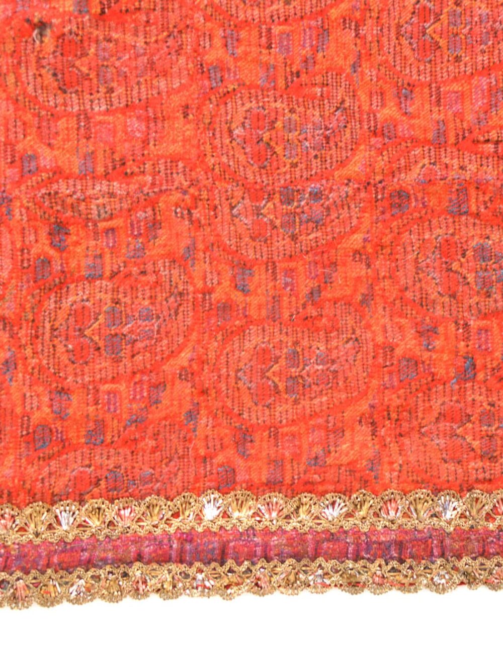 Vintage Red Tablecloth from 1800s