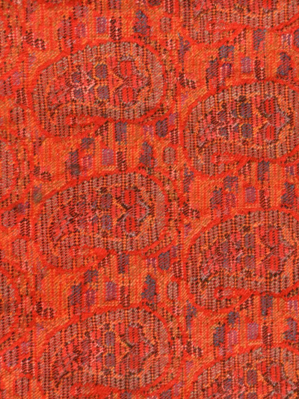 Vintage Red Tablecloth from 1800s