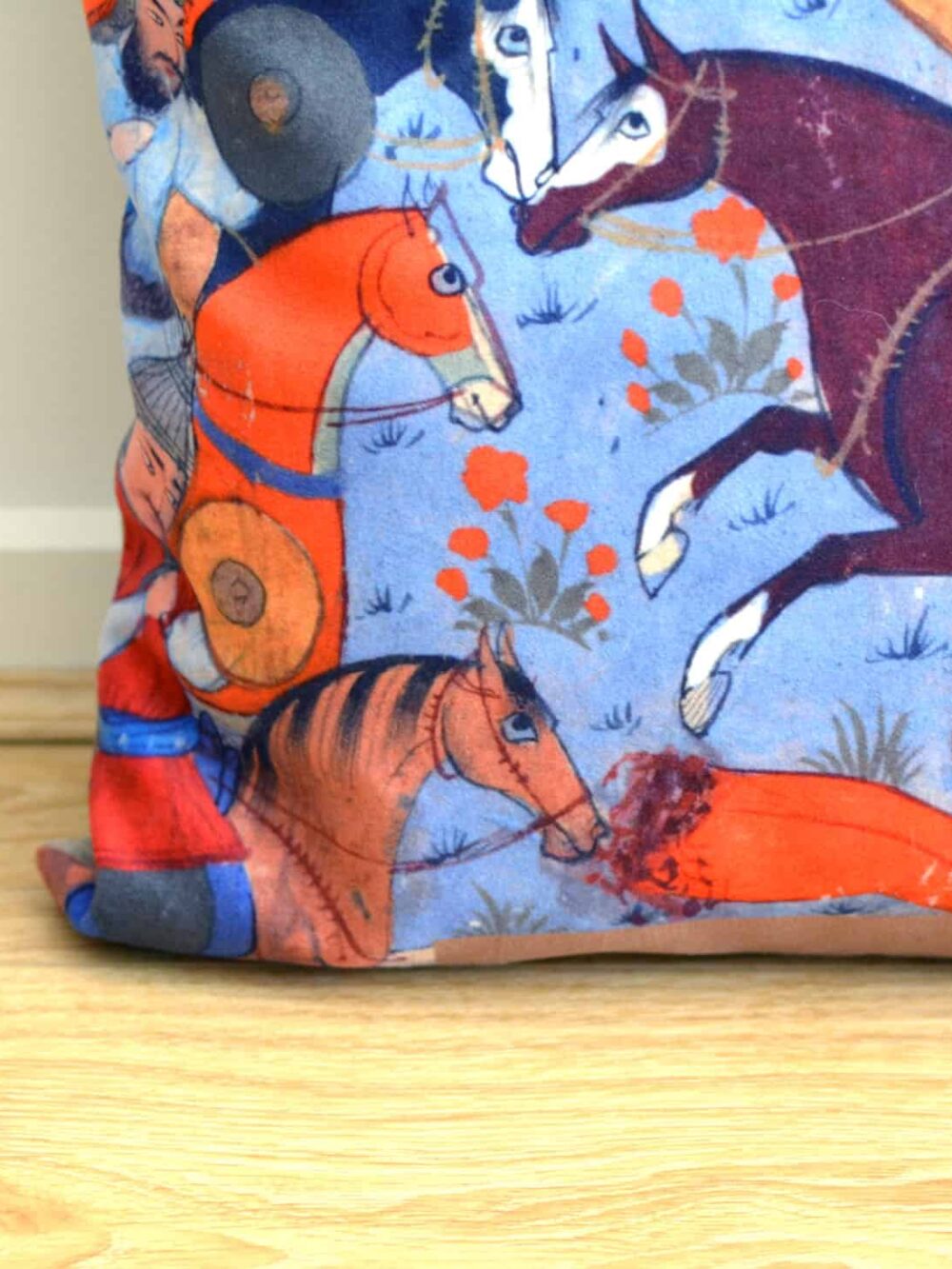 Persian Miniature Cushion Cover