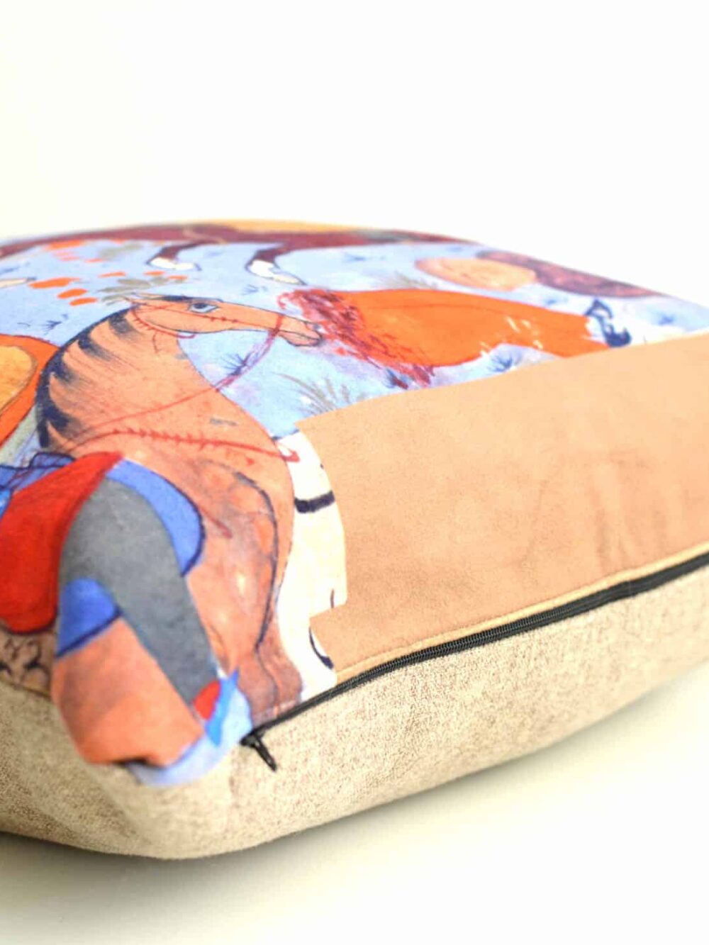Persian Miniature Cushion Cover