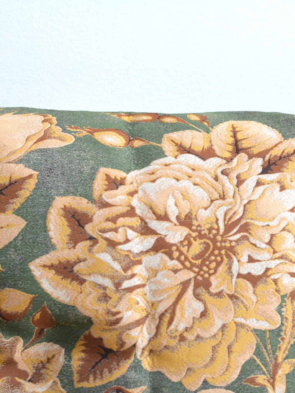 Tapestry and Velvet Fabric Cushion Cover
