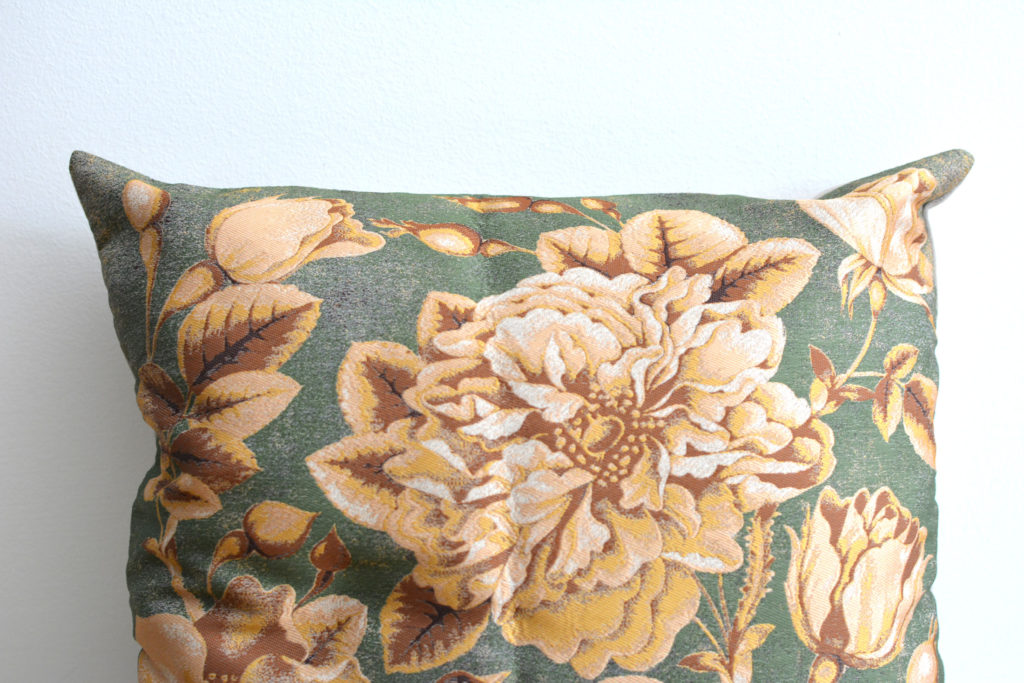 Tapestry and Velvet Fabric Cushion Cover
