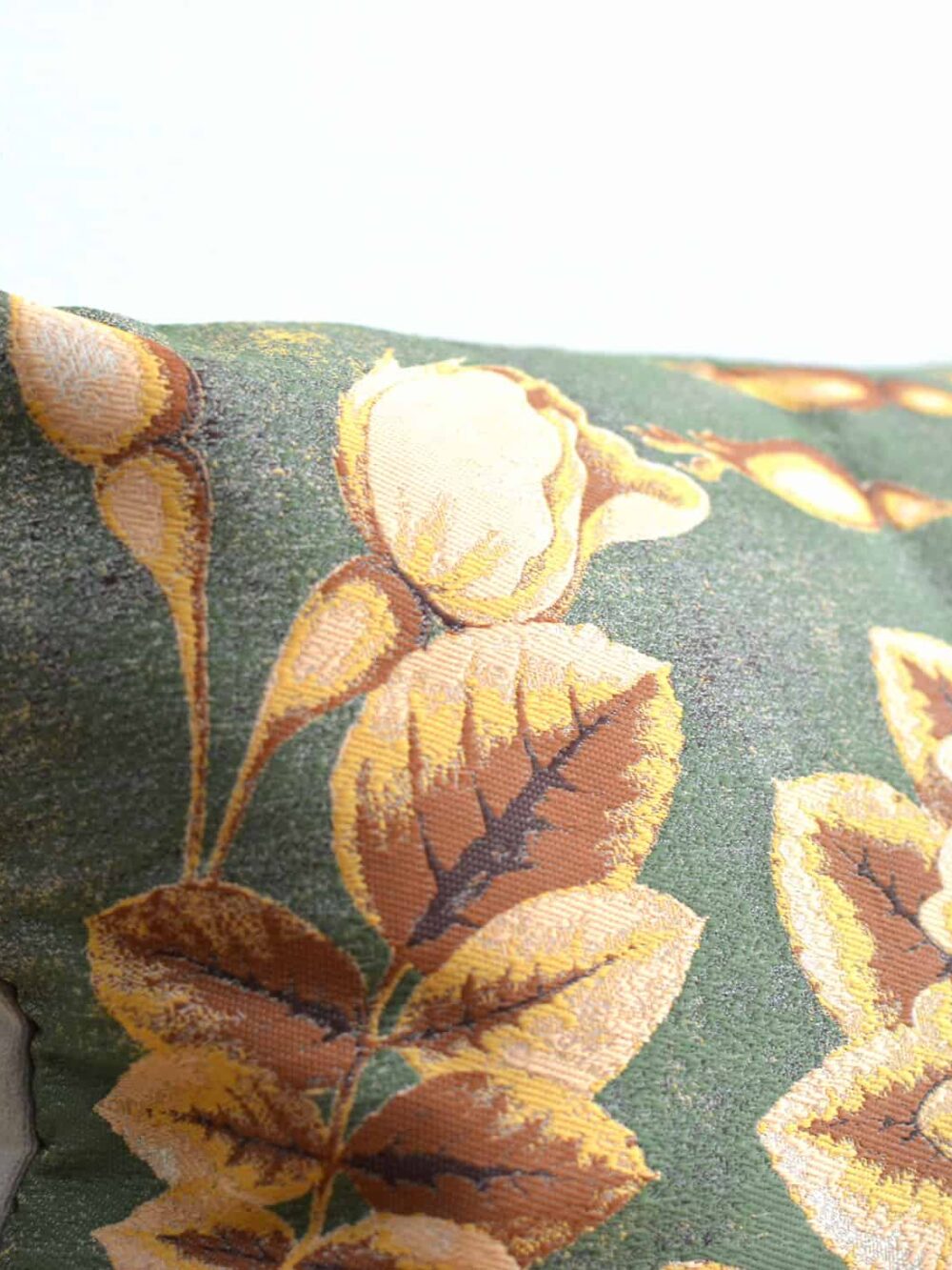 Tapestry and Velvet Fabric Cushion Cover