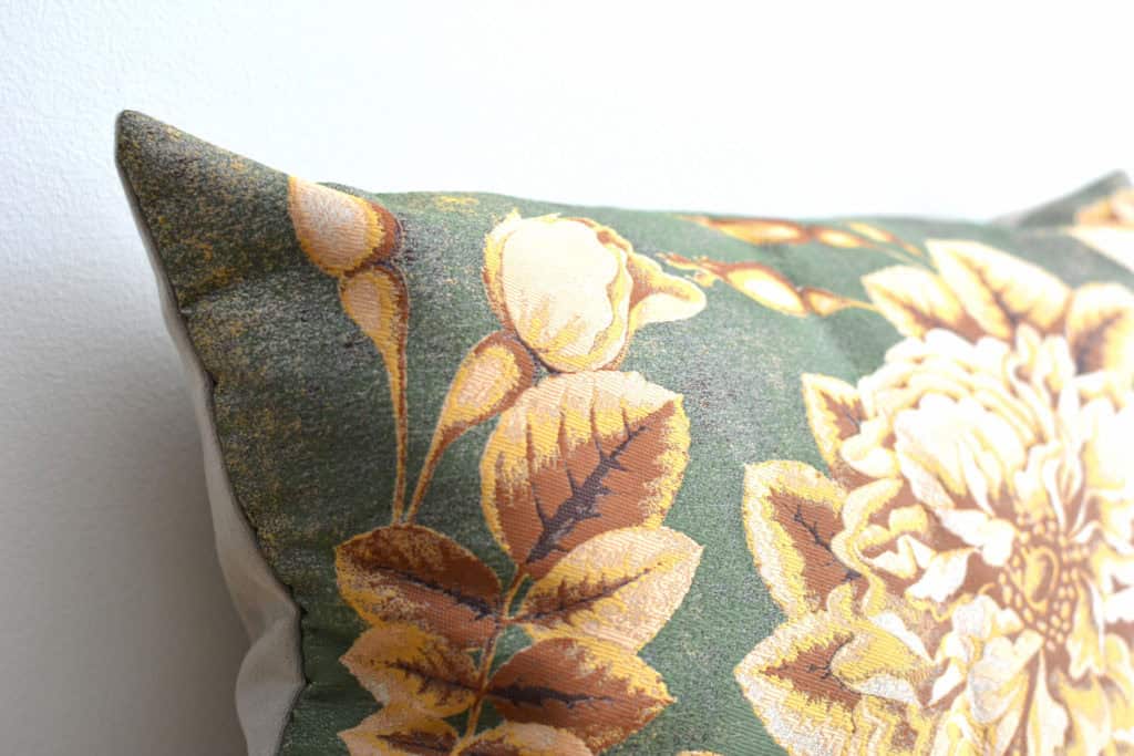 Tapestry and Velvet Fabric Cushion Cover