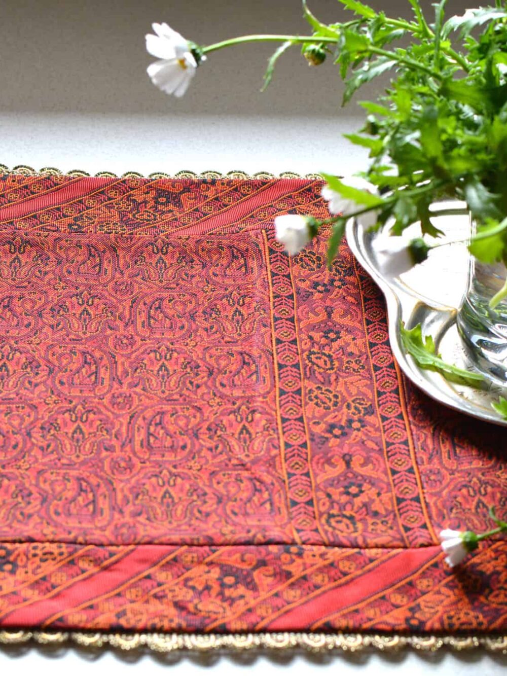 Red Persian Tablecloth (Termeh)
