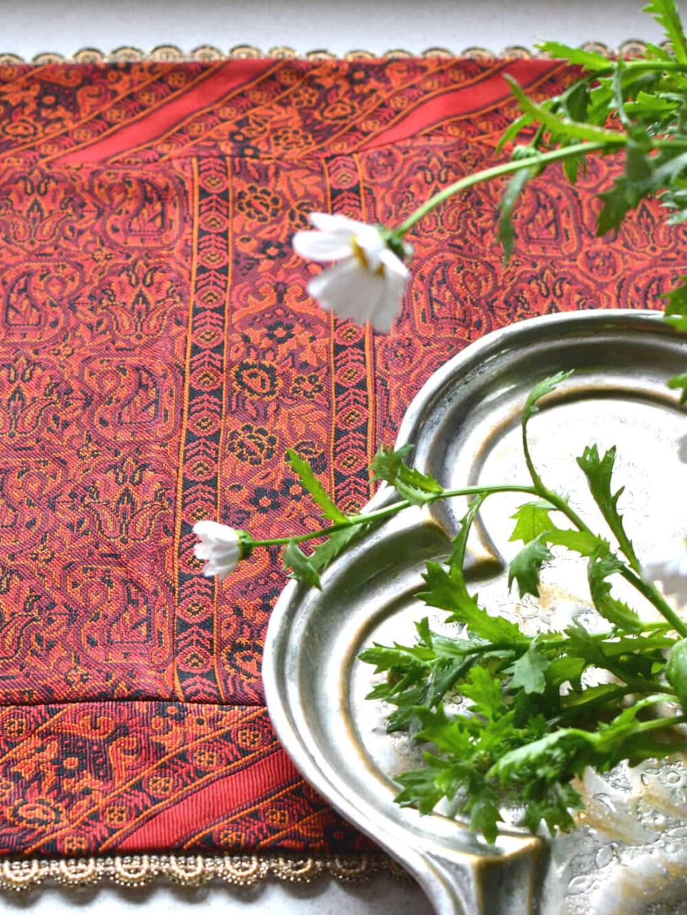 Red Persian Tablecloth (Termeh)