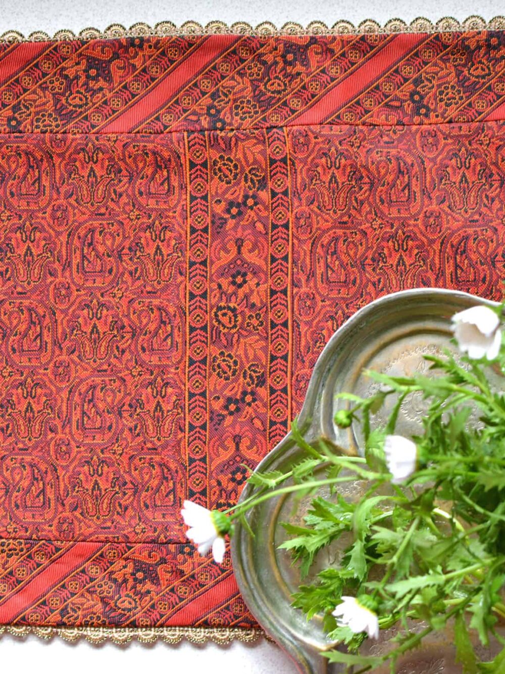 Red Persian Tablecloth (Termeh)