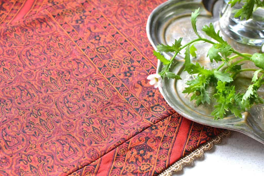 Red Persian Tablecloth (Termeh)