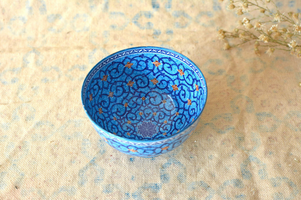 Hand painted Enamelled Bowl (MinaKari)