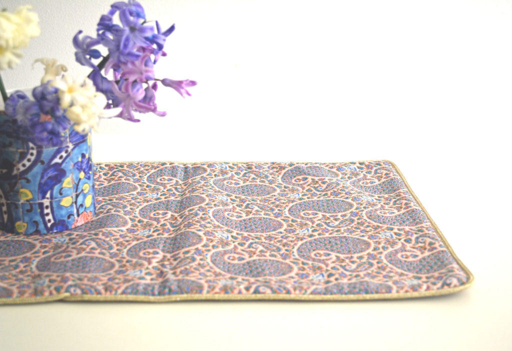 Mermaid Paisley Termeh (Persian Fabric) Tablecloth