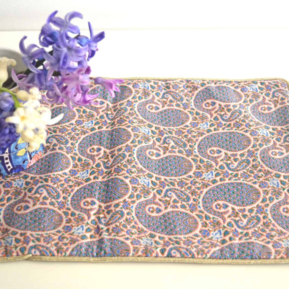 Mermaid Paisley Termeh (Persian Fabric) Tablecloth