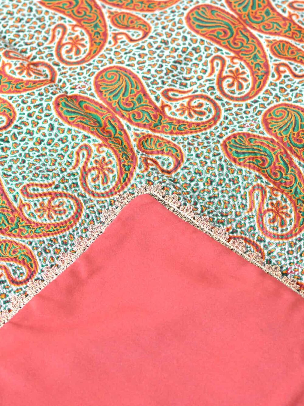 Grey And Red Termeh Tablecloth