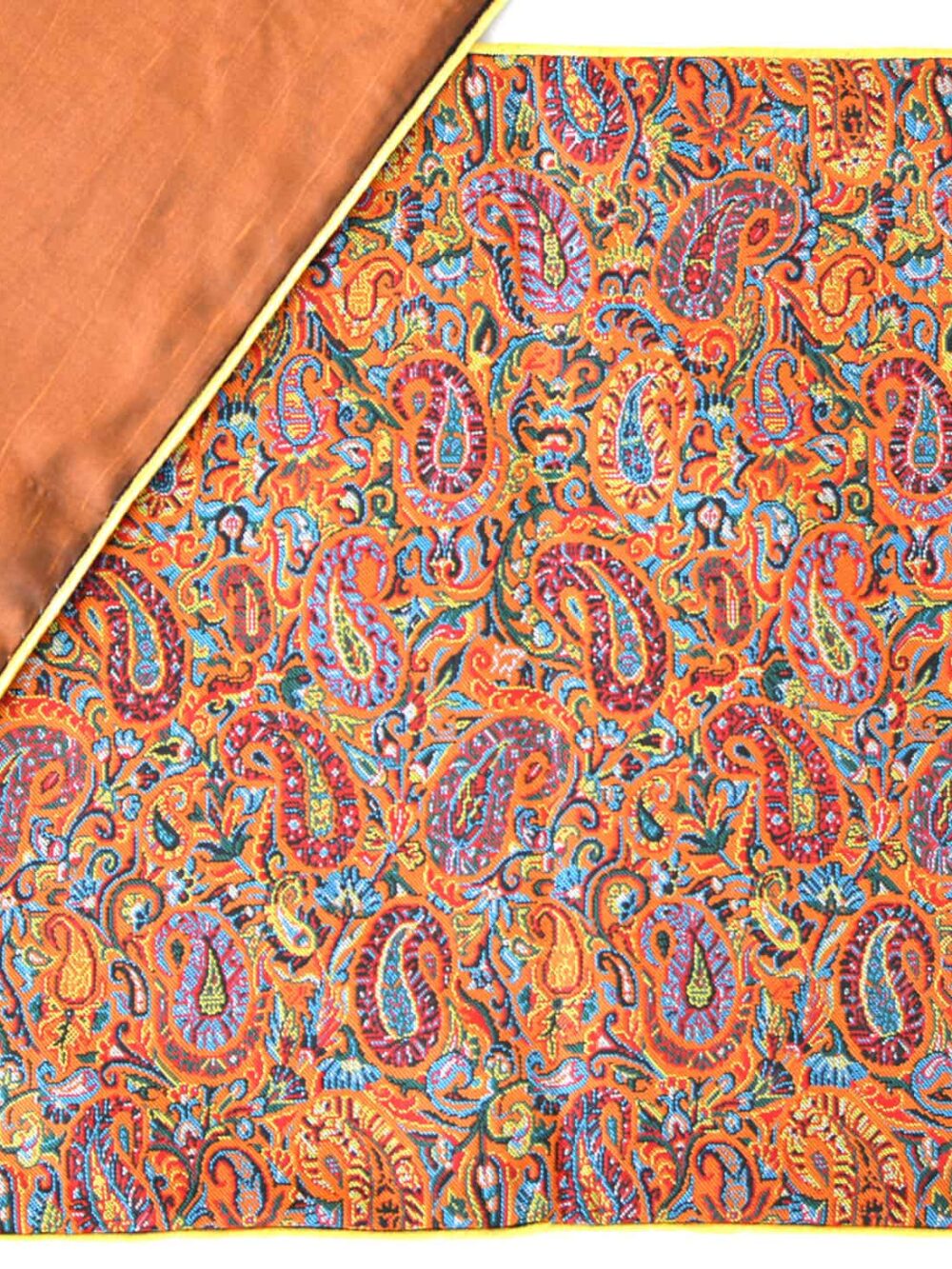 Orange Termeh (Persian Fabric) Tablecloth