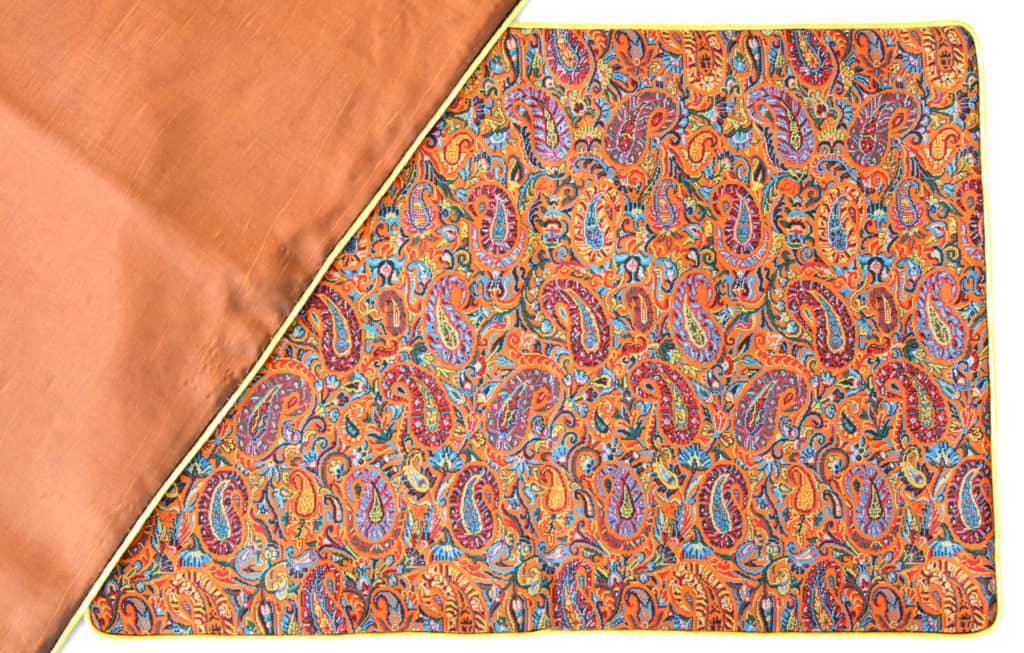 Orange Termeh (Persian Fabric) Tablecloth