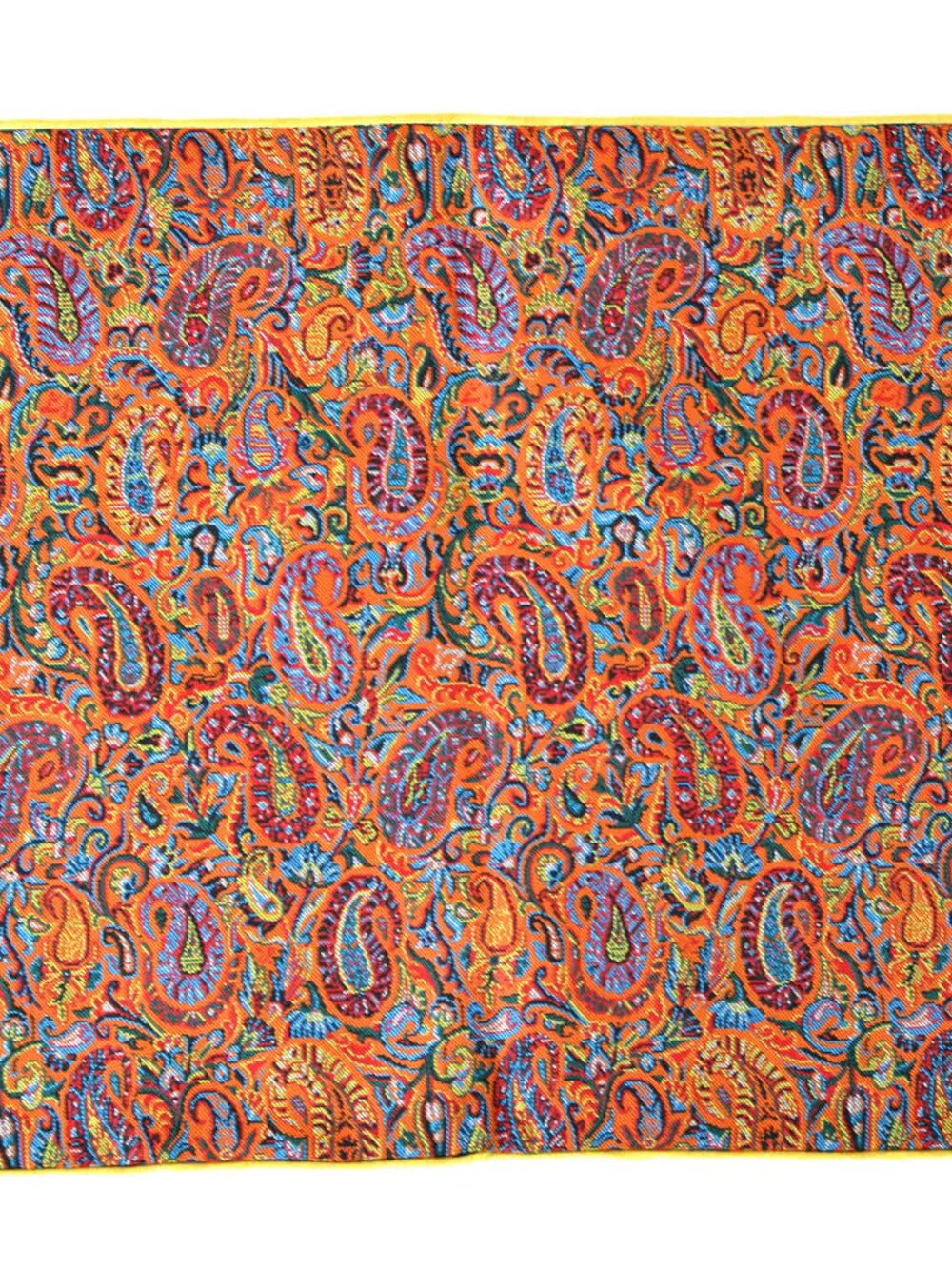 Orange Termeh (Persian Fabric) Tablecloth