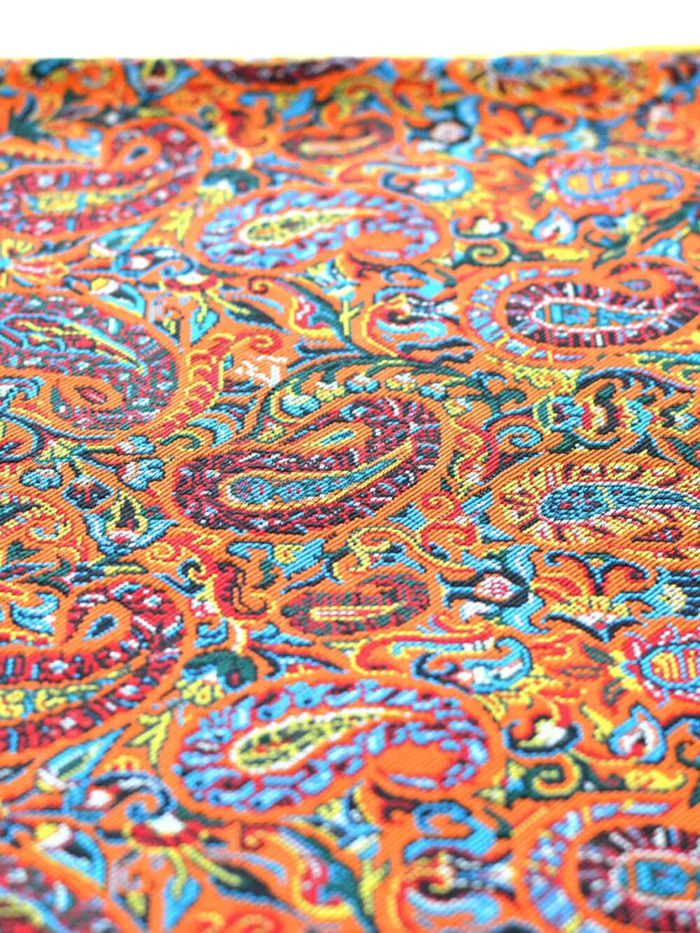 Orange Termeh (Persian Fabric) Tablecloth