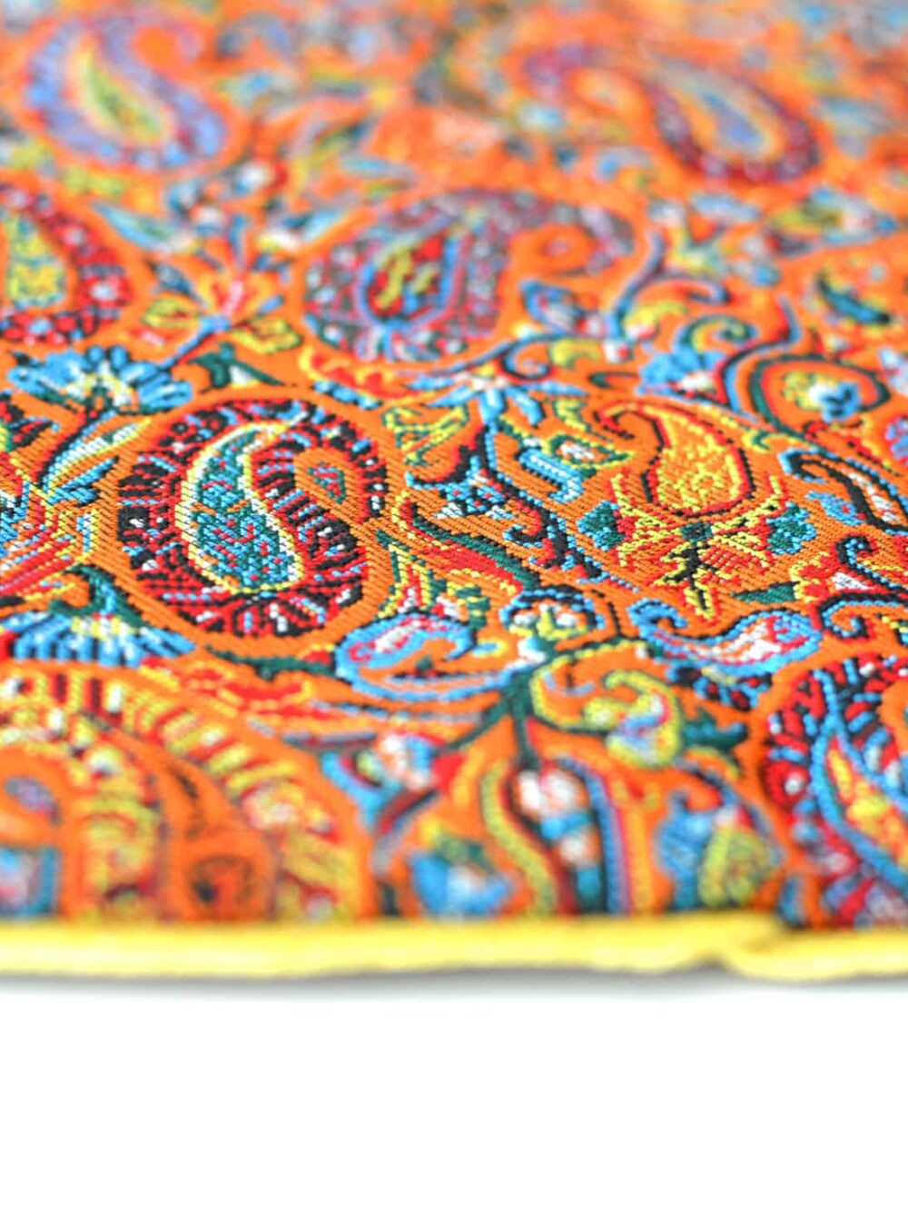 Orange Termeh (Persian Fabric) Tablecloth