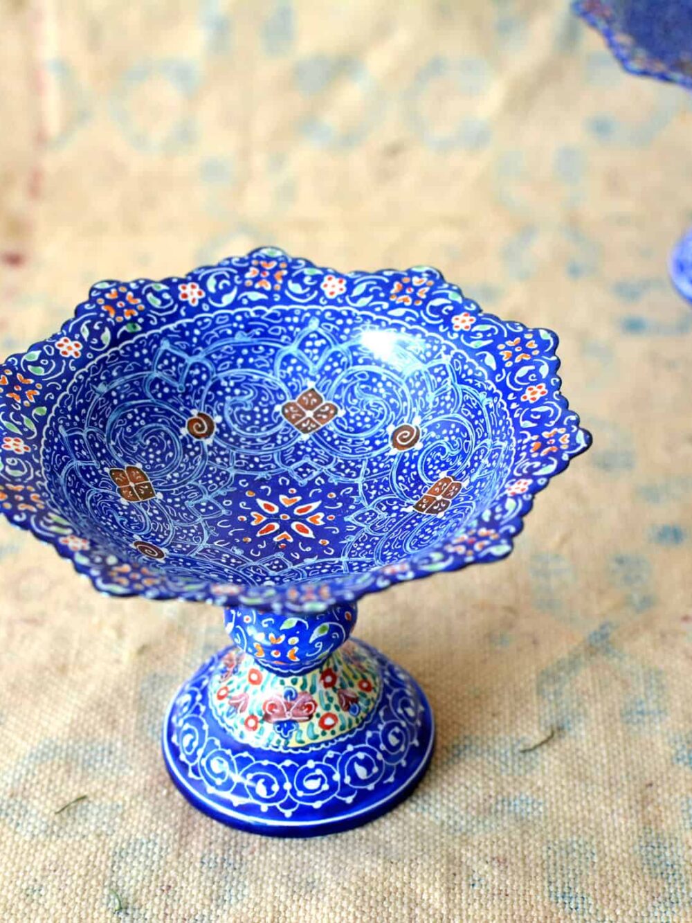 Set of 5 Hand-Painted Enamels