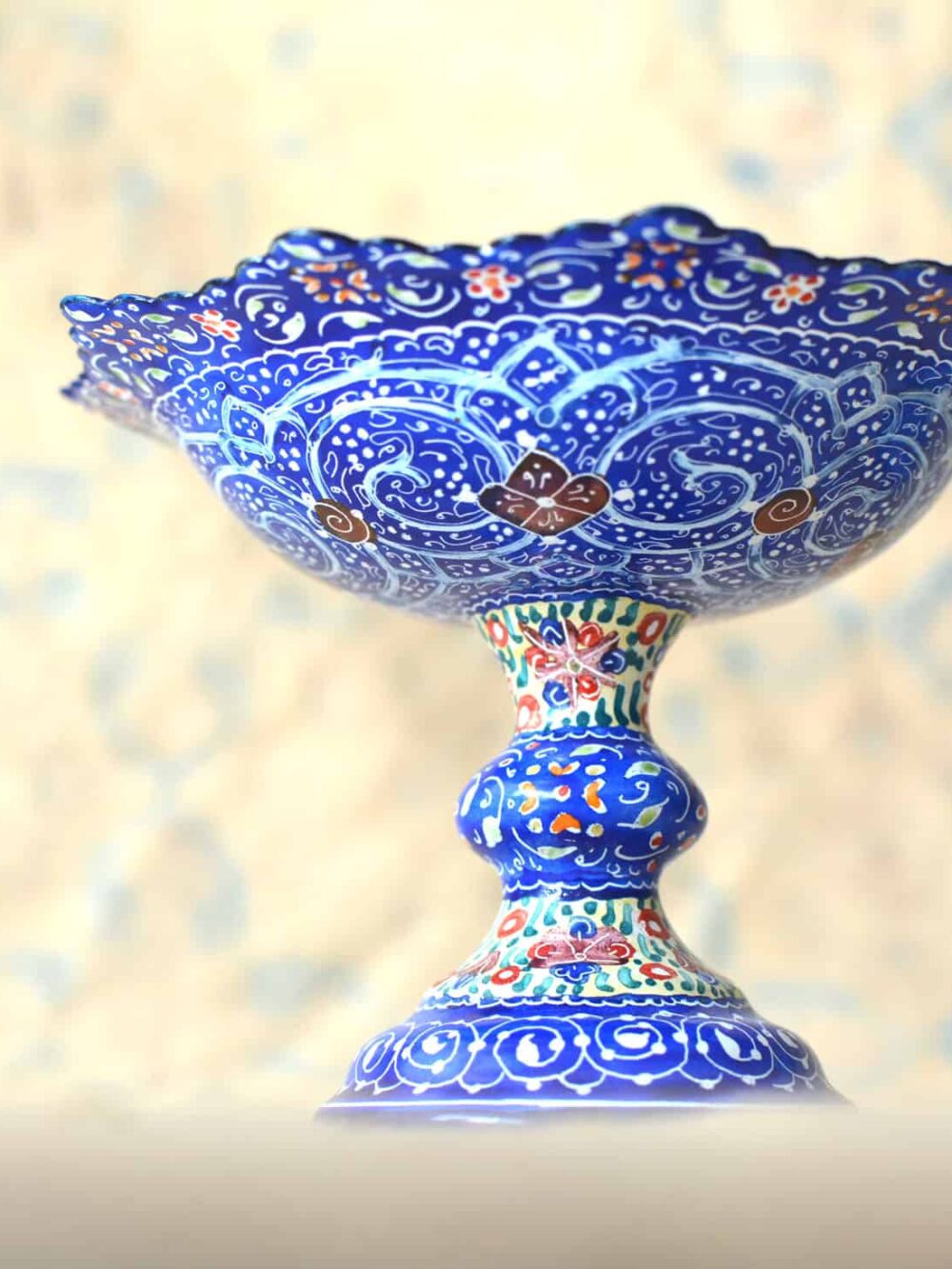 Set of 5 Hand-Painted Enamels