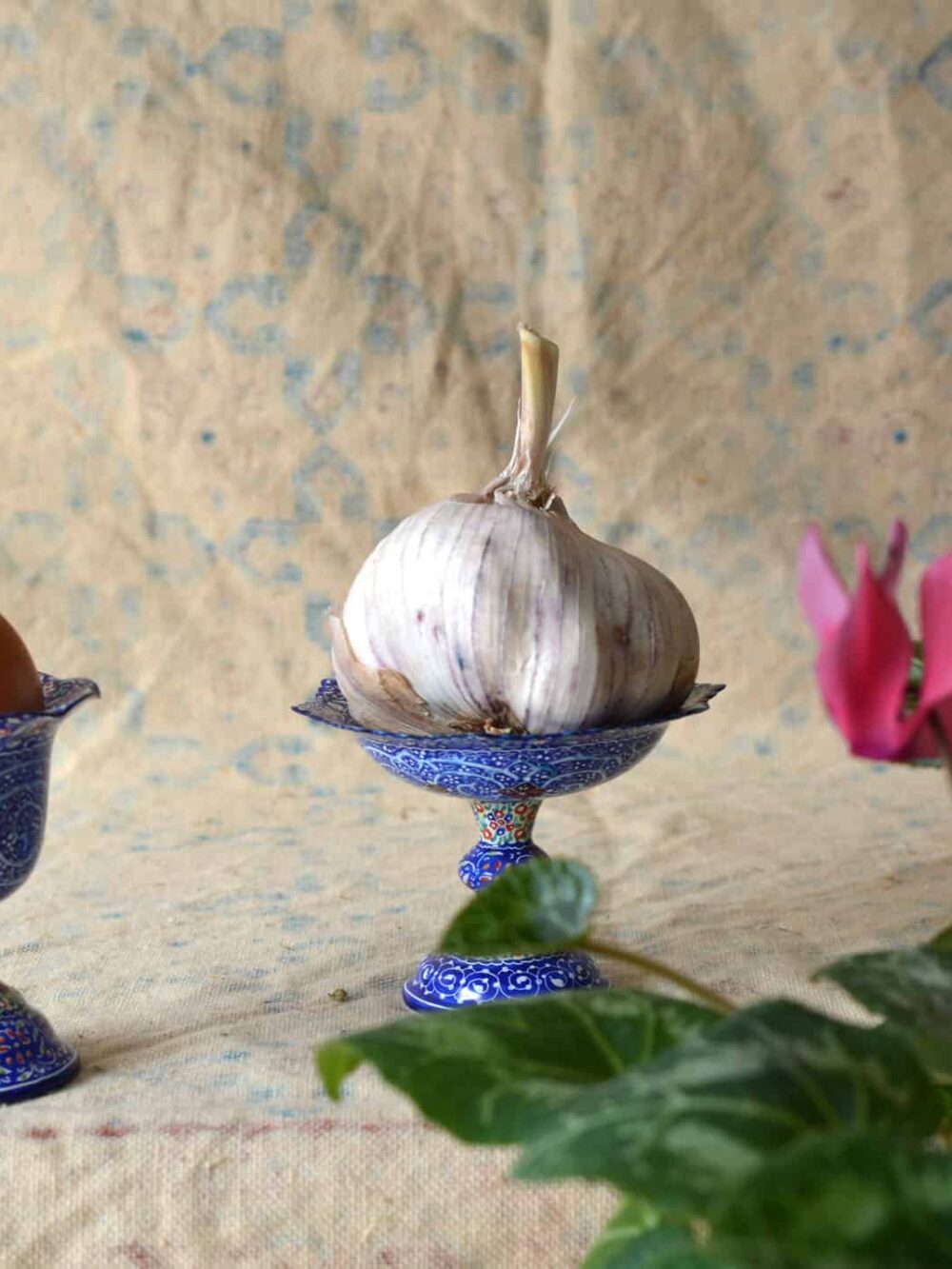 Set of 5 Hand-Painted Enamels