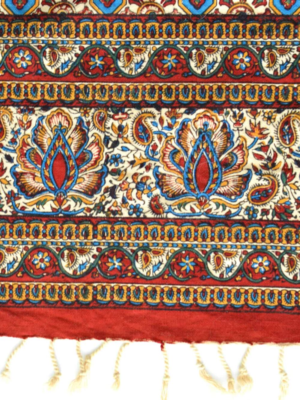 Cotton Hand-Blocked Print Tablecloth