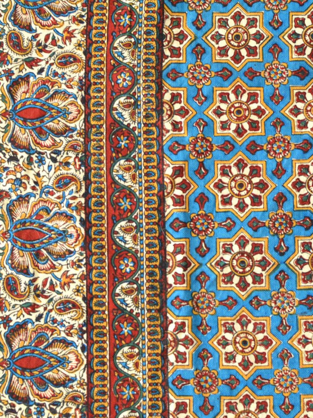 Cotton Hand-Blocked Print Tablecloth