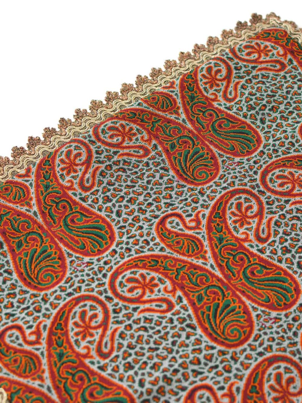 Large Termeh Runner With Golden Trim