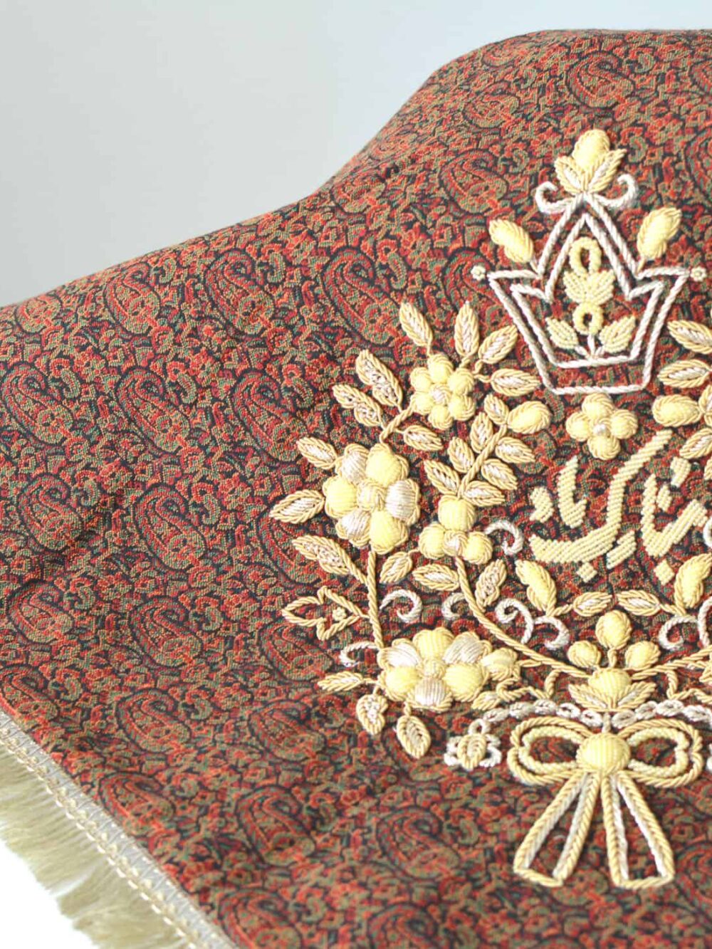 Embroidery Termeh Tablecloth With Tassel-Fringe