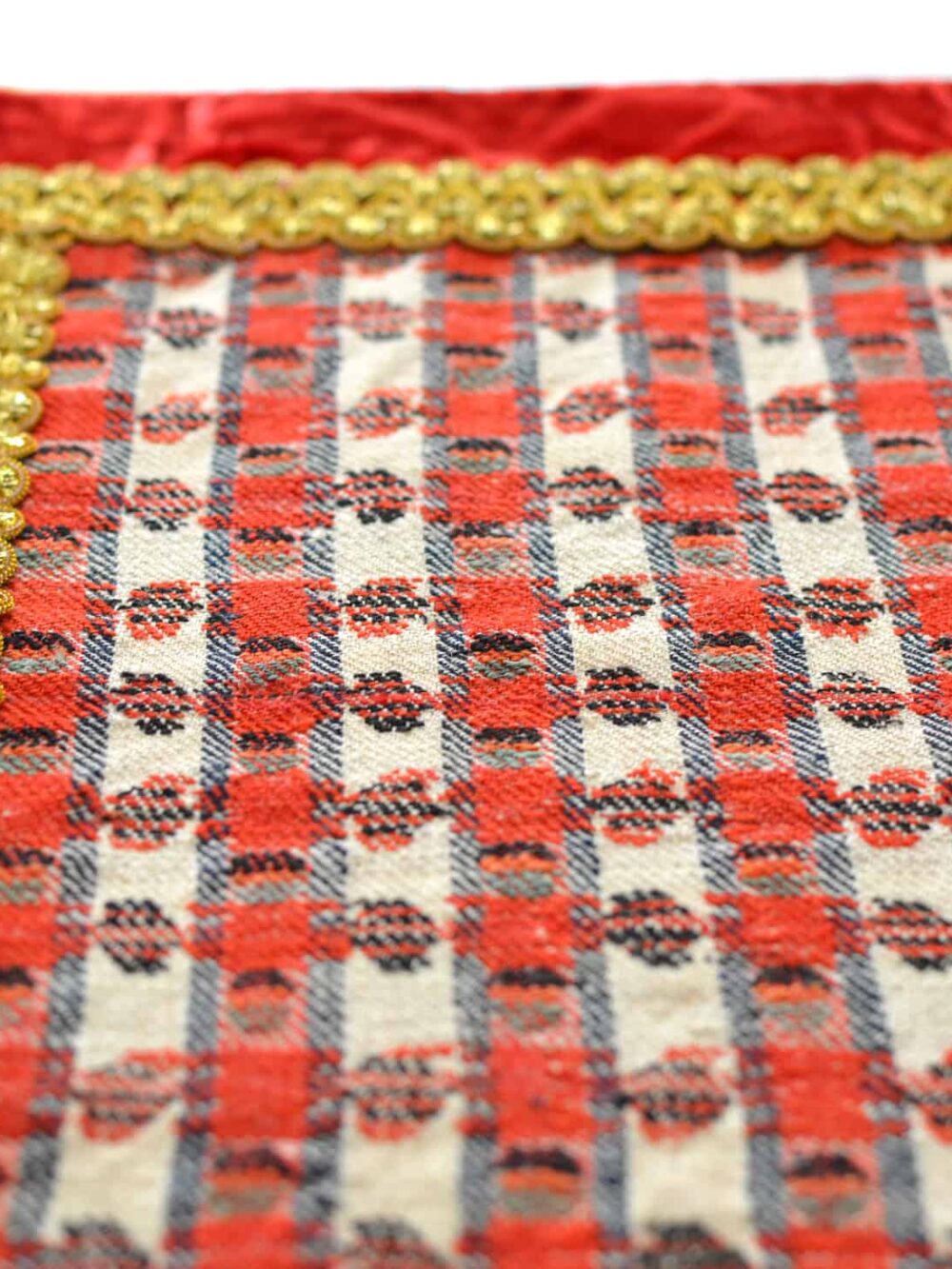 Vintage Termeh & Velvet Runner