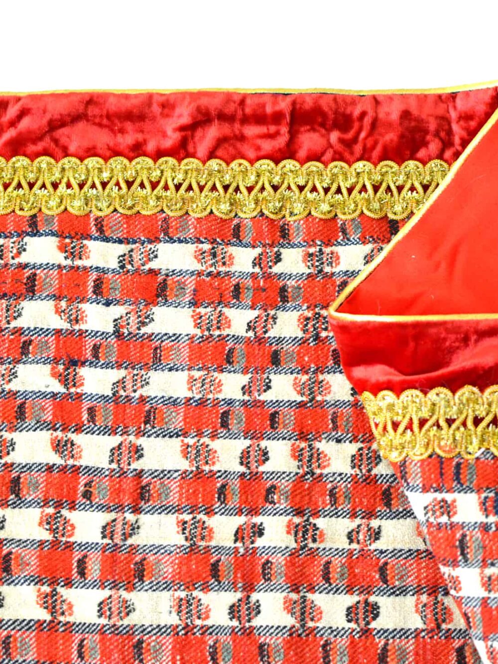 Vintage Termeh & Velvet Runner