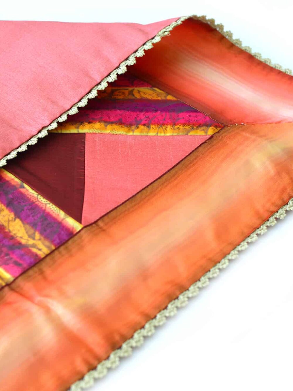 1900s Vintage Patchwork Tablecloth