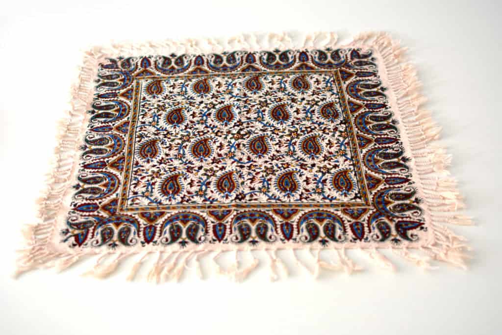 Badami hand-block print tablecloth