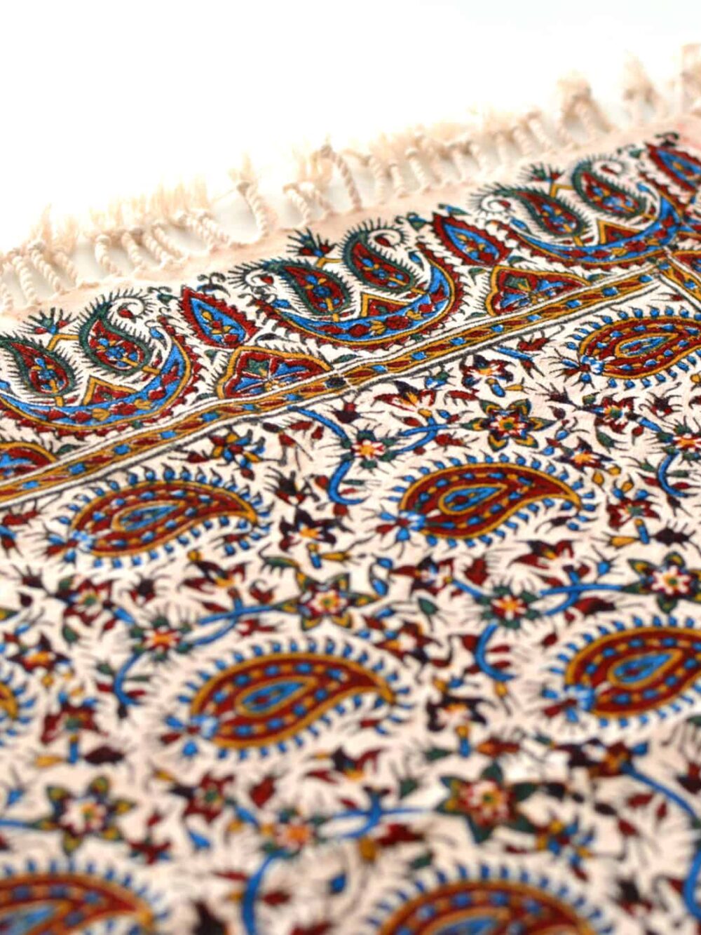 Badami hand-block print tablecloth
